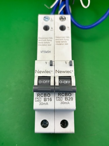 Newlec rcbo b16 16a - newlec,