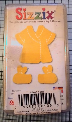 Sizzix yellow medium - sizzix, die
