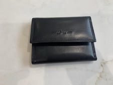 BNNT Black ENNY leather purse with notes, card and coin sections