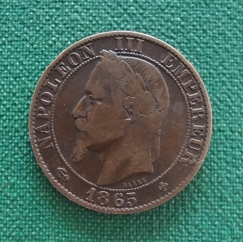 1865 napoleon iii five - napoleon,