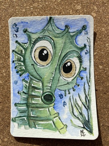 Aceo original painting - original,