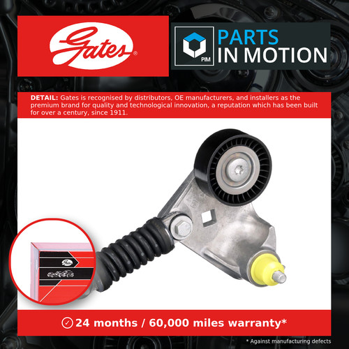 Aux belt tensioner fits jaguar - belt,