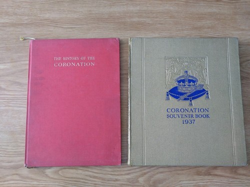 Coronation books 1937 - 2x,