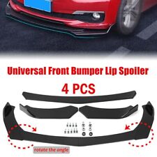 For Vauxhall Corsa Front Bumper Spoiler Splitter Lip Body Kit Gloss Black Look