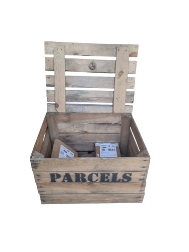 Vintage apple crate - crate, parcel