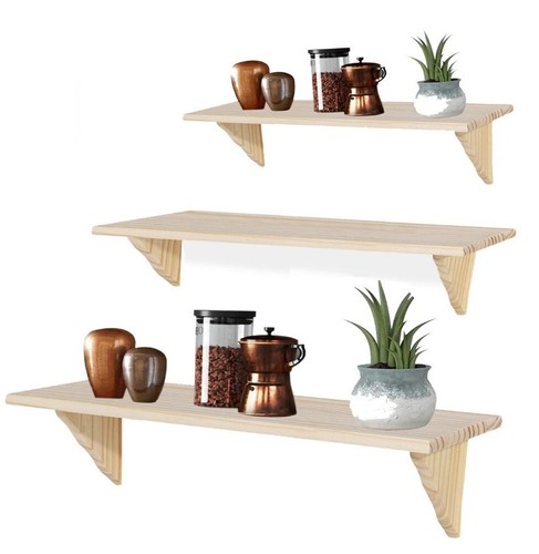 New natural wood - new, shelf