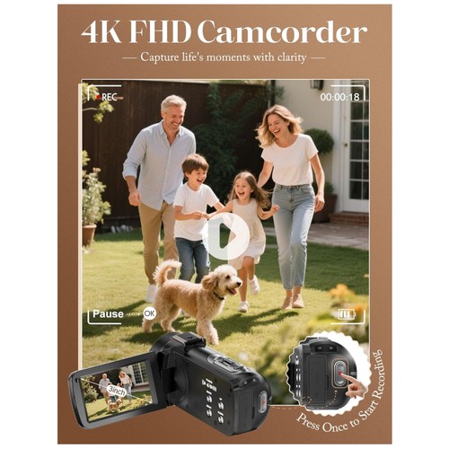 18x digital zoom camcorder - 18x,