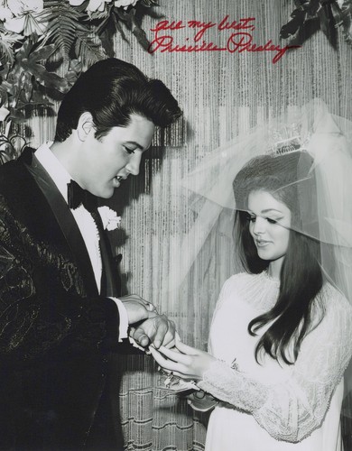 Priscilla presley with elvis - with,