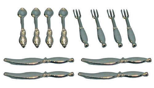 Dolls house 12th cutlery - dolls,