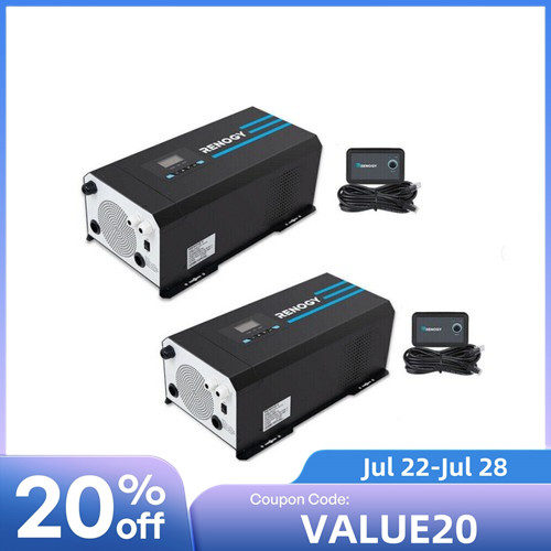 Renogy 2000w 3000w pure - renogy, sine
