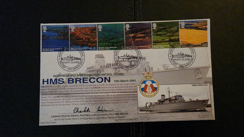 Royal naval fdc - naval,