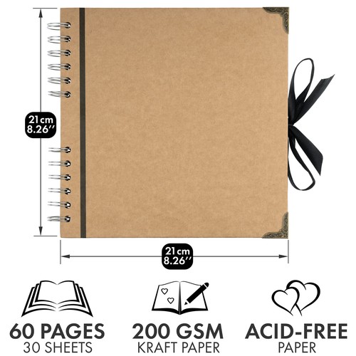 Scrapbook photo albums - albums, 60