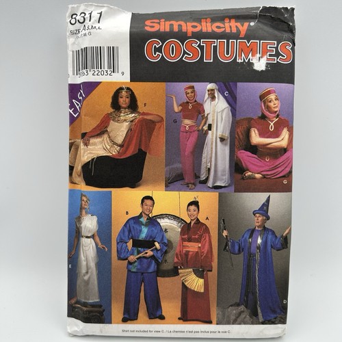 Simplicity 8311 harem girl - simplicity,