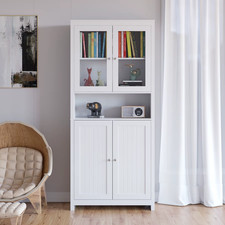 Tall Storage Cabinet 4 Door