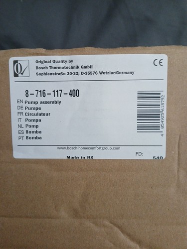 Worcester 8716117400 genuine - 8716117400,