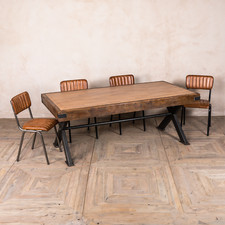 BUTCHERS BLOCK  DINING TABLE