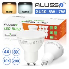 1/4/10X GU10 LED Bulbs 5W=50W