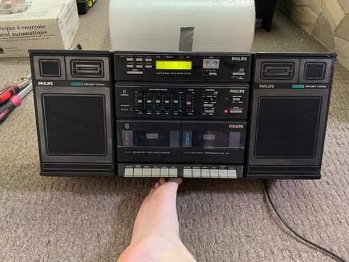 Vintage philips d8678 double - vintage,