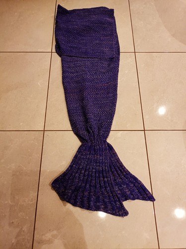 Cosy mermaid tail blanket - ,
