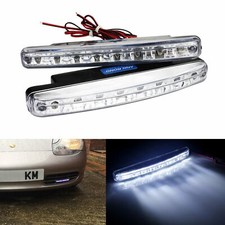 1 Pair 8 LED White Sidelight