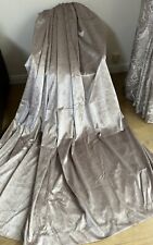 STUNNING LUXURIOUS KLYLIE MINOGUE PRALINE VELVET ADELPHI CURTAINS 65 X 90 IN