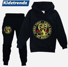 Kids Boys Girls Teenager Adult Cobra Kai Movie TV Tracksuit Hoodies Trending NEW