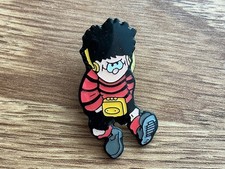 Dennis The Menace Walkman Badge. Good Condition