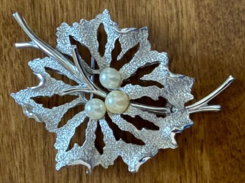 Vintage crown trifari silver - crown,
