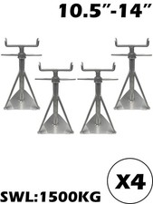 Static Caravan Axle Stands 4x