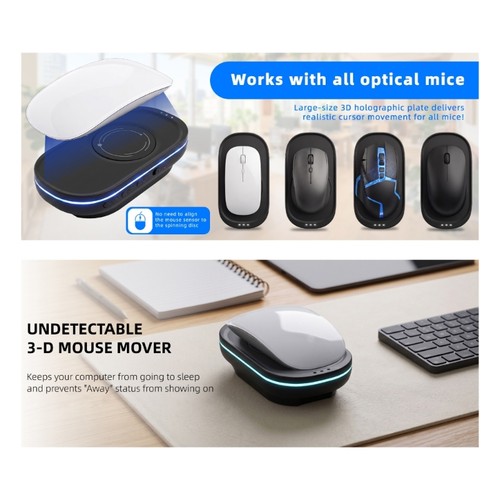 Rechargeable mouse mover - rechargeable,
