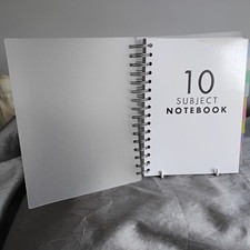 Paperchase subject notebook - 10,