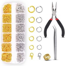 1200pcs Open Jump Rings and