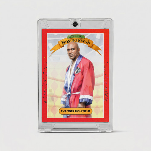 Evander holyfield trading card - evander,