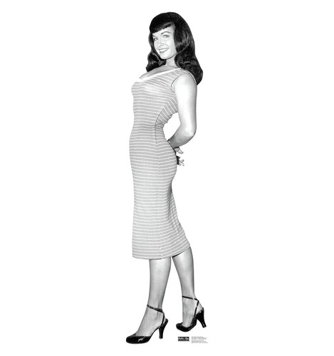 Bettie page striped - page, in