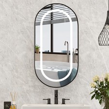Bright Oval LED Bathroom