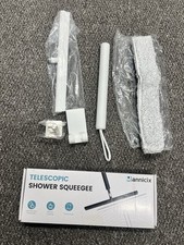 Squeegee for Window Cleaning, Shower Squeegee with Extension Pole, Telescopic Sq