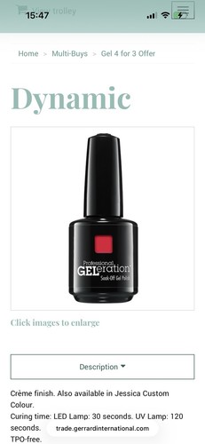 Jessica geleration gel dynamic - geleration,