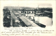 Clyde From Sailors Home Glasgow Postcard - Haydon Queens Road Finsbury Park N4