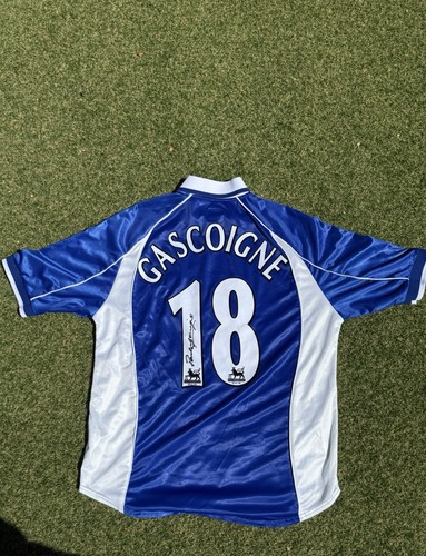 Paul gascoigne signed shirt - paul,