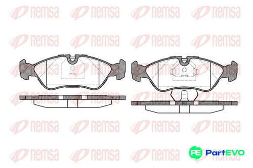Remsa front disc brake - brake,