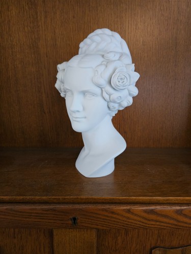 Goebel bisque bust classical - goebel,
