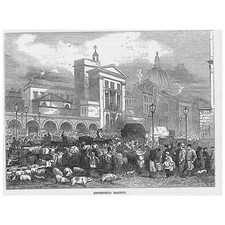 LONDON View of Smithfield