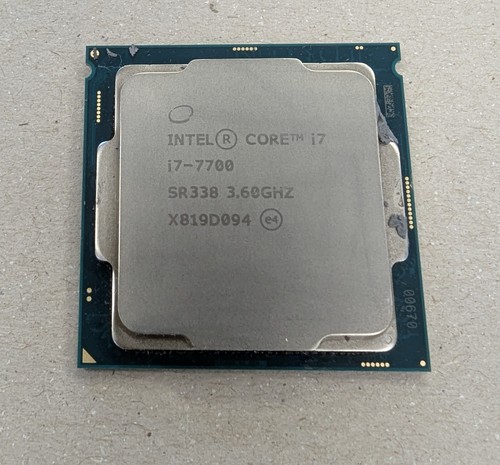 Intel core 7700 sr338 - intel,