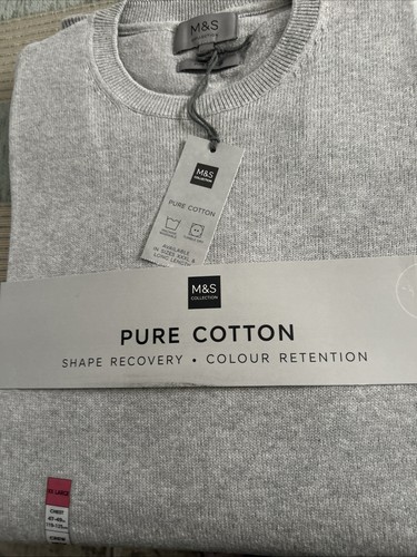 Gents xxl pure cotton crew - xxl,