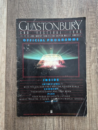 Glastonbury festival 1984 - glastonbury,