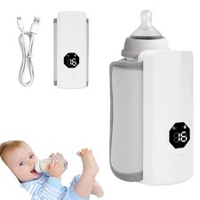 Portable Bottle Warmer with Temperature Control Baby Bottle Warmer for Travel UK