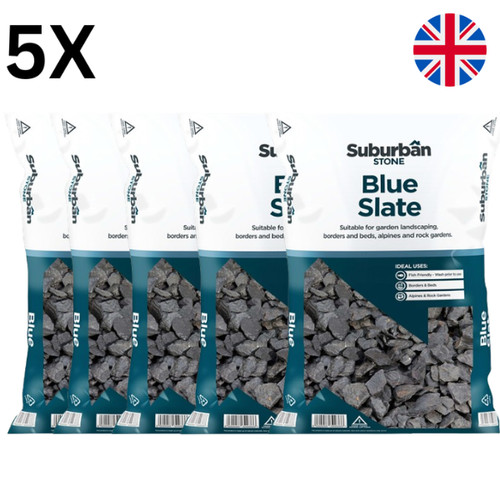 40mm blue slate chippings - x,