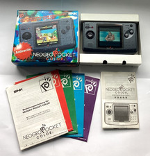 1999 ANTHRACITE NEO GEO POCKET COLOR CONSOLE (Mint Condition)