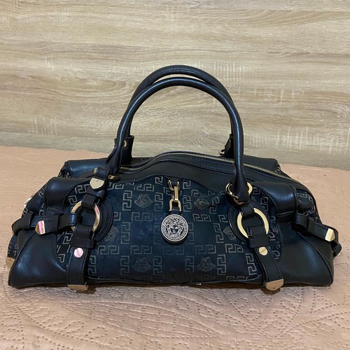 Versace medusa greca satchel - versace,