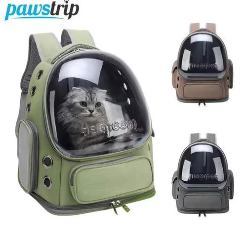 Cat carrier backpack - carrier, clear